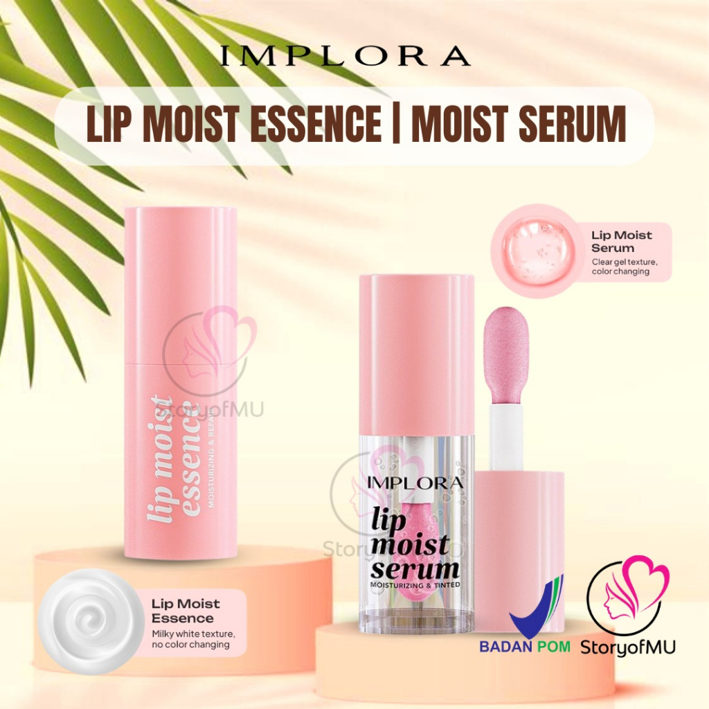 Jual IMPLORA Lip Moist Essence 2.85gr Lip Moist Serum Lip Oil