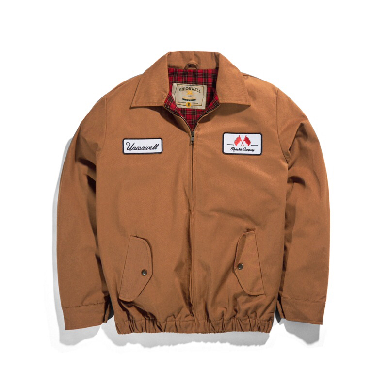 Jual Unionwell Jacket Harrington James Dean Khaki Shopee Indonesia