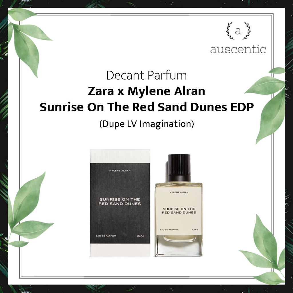Jual Decant Parfum Zara × Mylene Alran Sunrise on The Red Sand