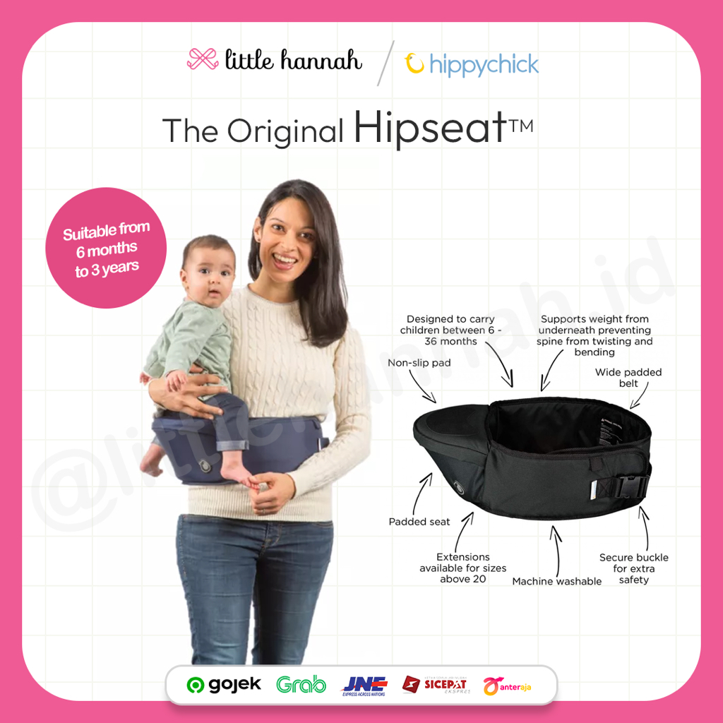 Jual HIPPYCHICK Hipseat Gendongan Hipseat Hippy Chick Hip Seat Carrier Shopee Indonesia