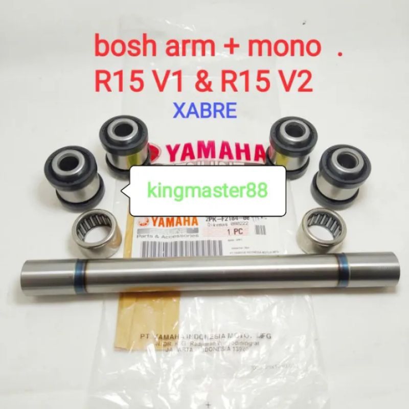 Jual bosh mono shock plus Bosh arm yamaha R15 V1 V2 XABRE Bosh Aram ...