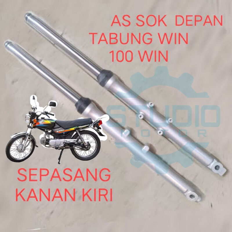 Jual As Shock Depan Tabung Shock Depan Win Cb Shok Komplit Honda Kiri Kanan Shopee