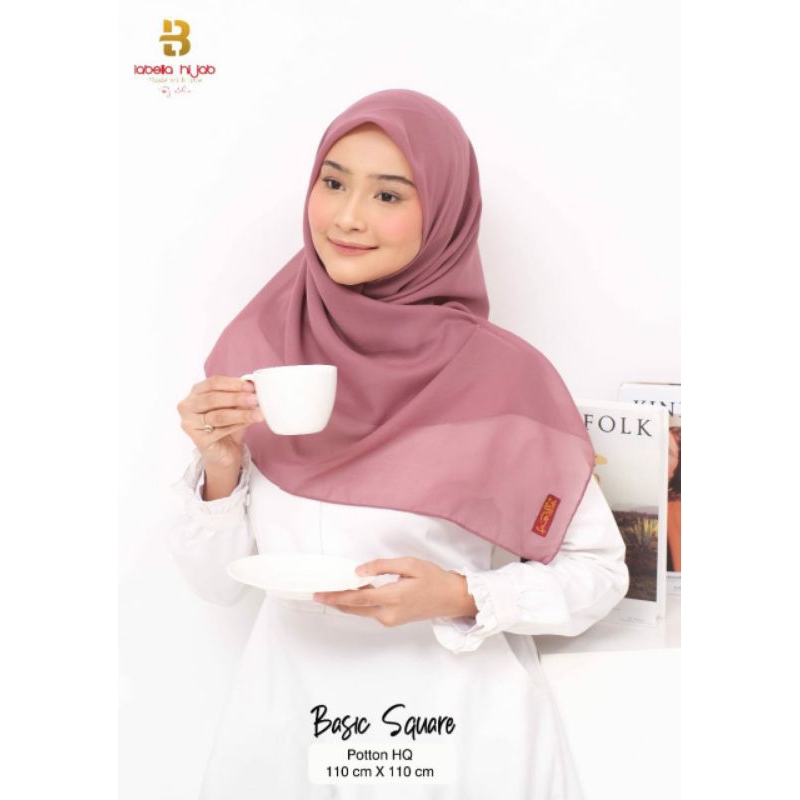 Jual HIJAB BASIC SQUARE - BELLA SQUARE LABELLA - JILBAB SEGI EMPAT ...