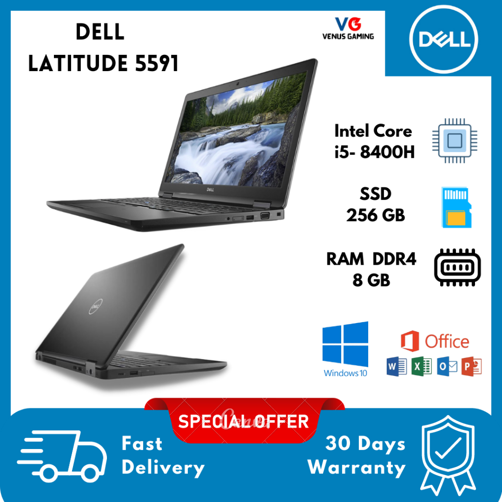 Jual Dell Latitude E5591 15 Inch i5 Gen 8 - 8GB SSD 256GB Laptop Murah ...