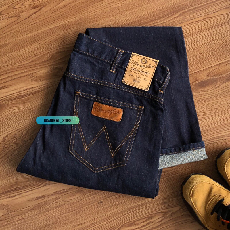 Jual CELANA JEANS WRGR GREENSBORO B04P18 | Shopee Indonesia