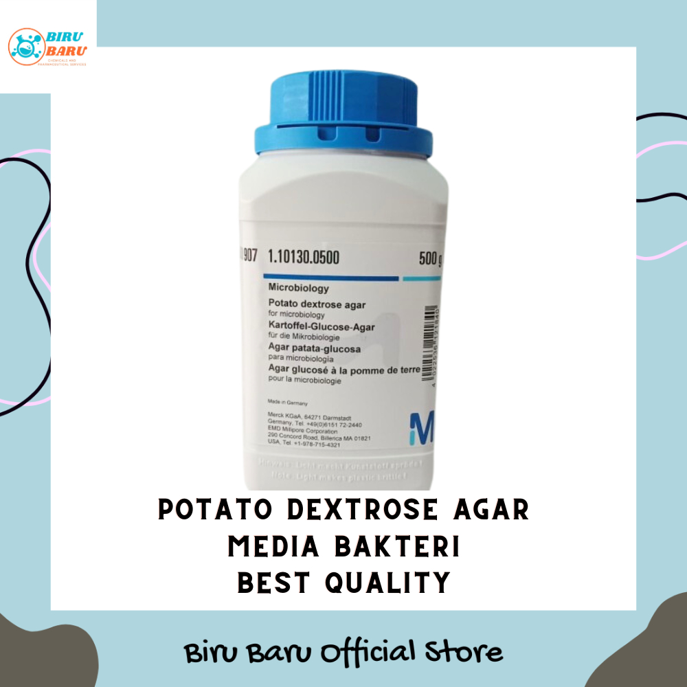 Jual POTATO DEXTROSE AGAR ( PDA ) MERCK PER 10 GR MEDIA BAKTERI ...