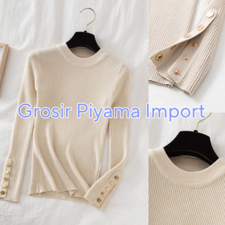 Jual Basic Soft Knit Sweater Import TM (K222) - Biru di Seller DromShop -  Sukanagara, Kab. Tasikmalaya