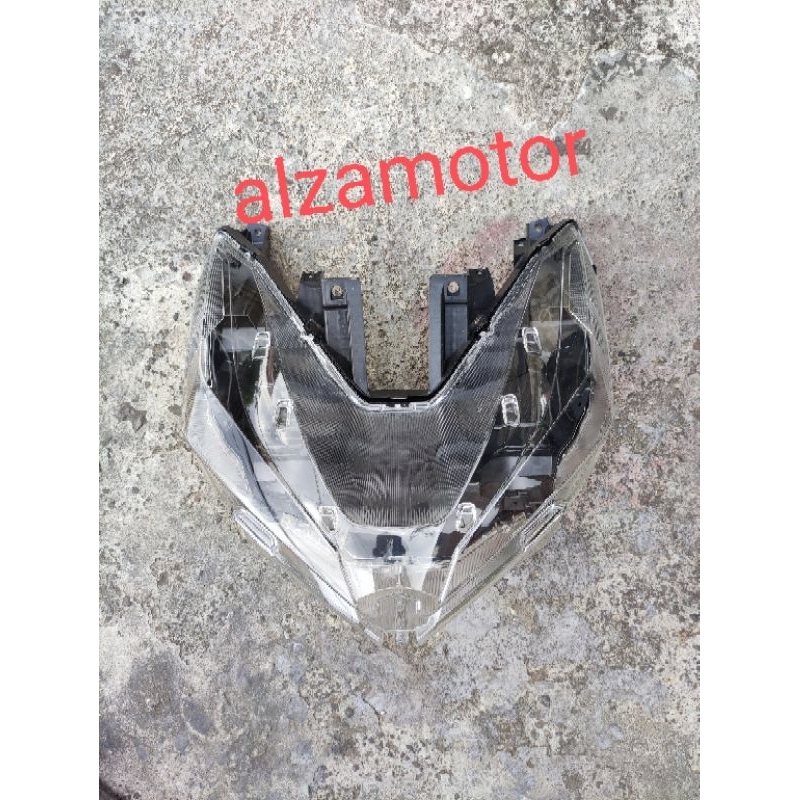 Jual Mika kaca+reflektor lampu depan headlamp vario new 125 150 led