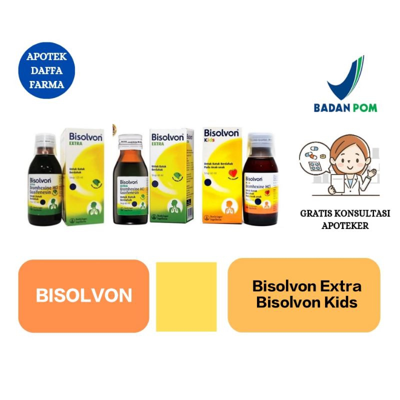 Jual BISOLVON EXTRA DAN BISOLVON ANAK - OBAT BATUK BERDAHAK | Shopee ...