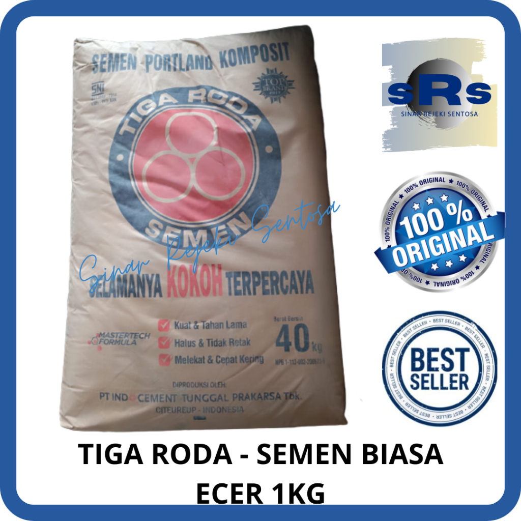 Jual SEMEN TIGARODA KILOAN/ECERAN/REPACK 1KG | Shopee Indonesia
