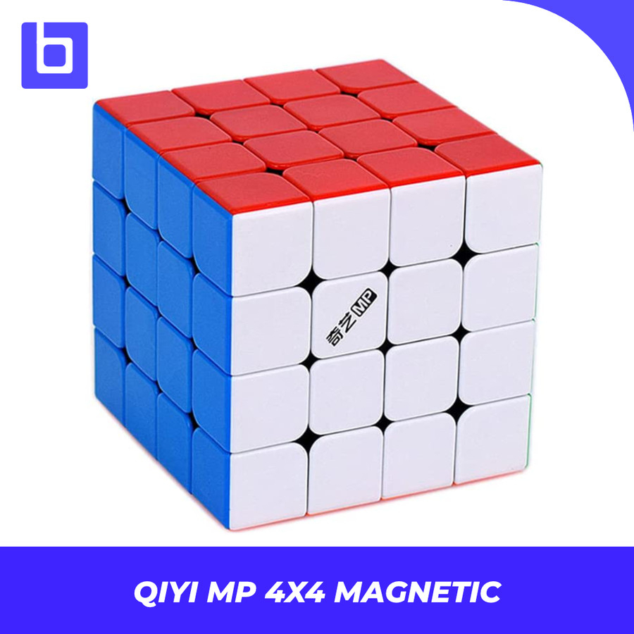 Jual Cube 4x4 Qiyi MP Magnetic Stickerless original | Shopee Indonesia