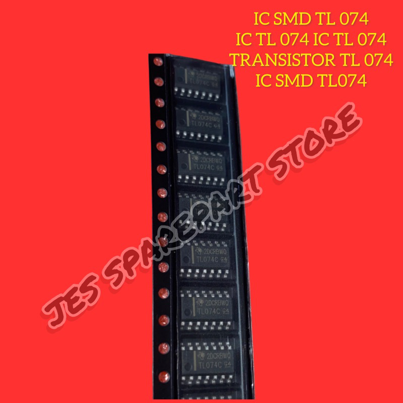 Jual IC SMD TL 074 IC TL 074 IC TL 074 TRANSISTOR TL 074 IC SMD TL074 ...