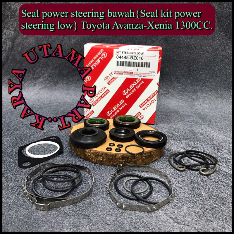 Jual Seal Power Steering Bawah Seal Kit Power Steering Low Toyota Avanza Xenia Cc Shopee