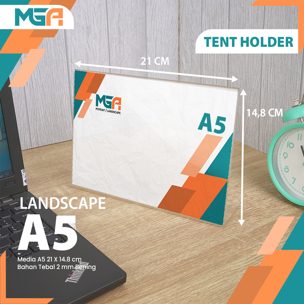 Jual STAND / TEMPAT BROSUR / TENT HOLDER / TENT CARD DISPLAY AKRILIK