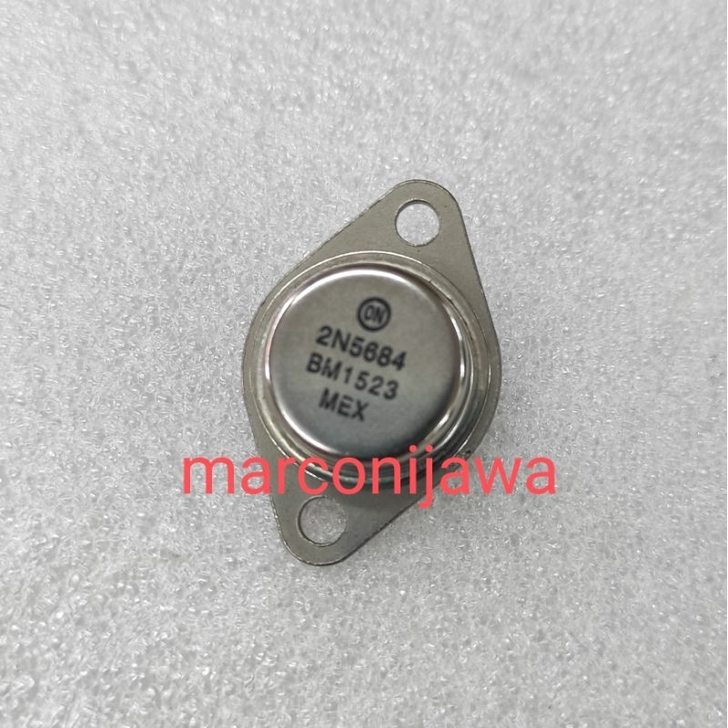 MOTOROLA 2N5684 PNP Power Transistor - 300W TO-3 Case Original New Old