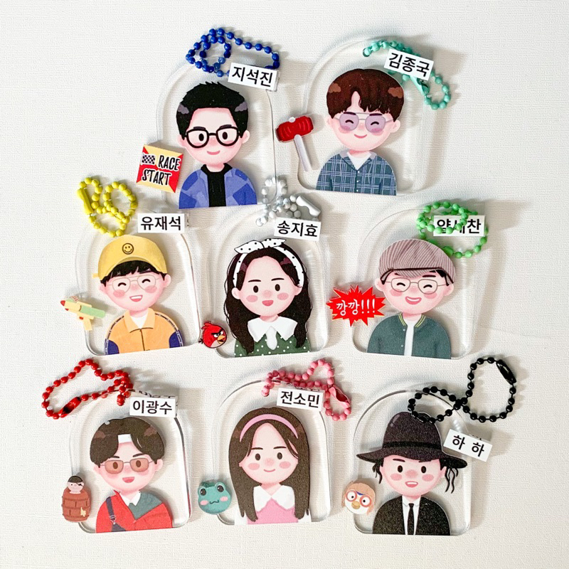 Jual Running Man Keyring Member | Shopee Indonesia