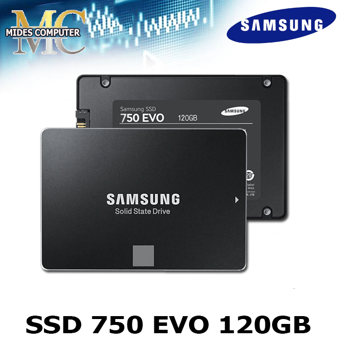 Jual Sata Solid Drive SSD Samsung 750 EVO 120GB SATA III | Shopee Indonesia