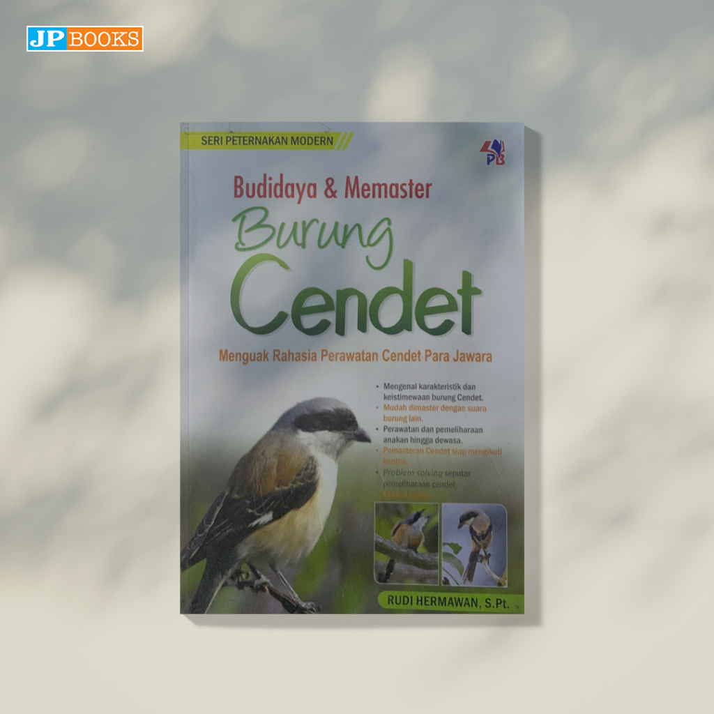 Jual Buku Seri Peternakan Modern Budidaya Dan Memaster Burung Cendet