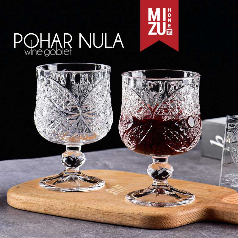 Jual Mizu Pohar Nula Wine Goblet Drinking Glass Gelas Red Wine Minum Air Cocktail Shopee Indonesia 6083