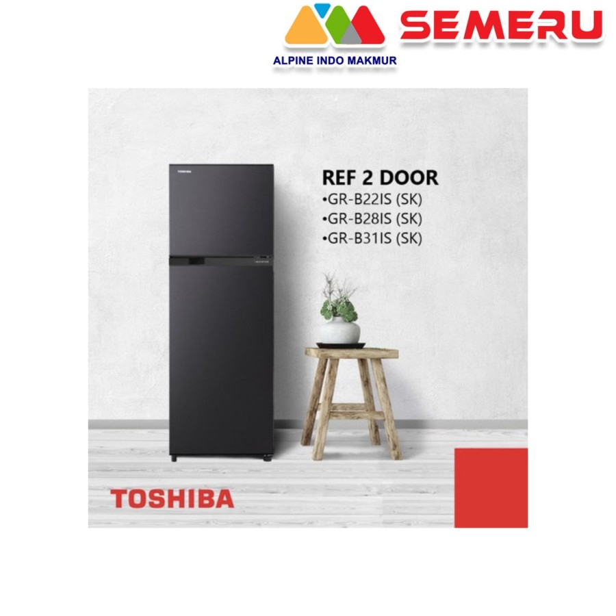 Jual TOSHIBA KULKAS INVERTER 2 PINTU | Shopee Indonesia