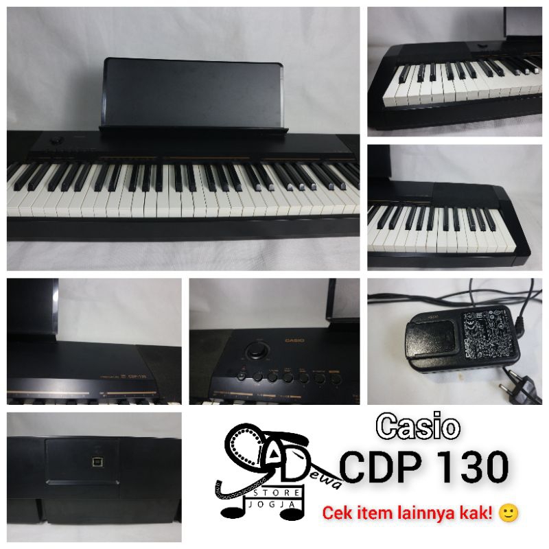 DIGITAL PIANO CASIO CDP 130 ELEKTRIK PIANO ELECTRIC