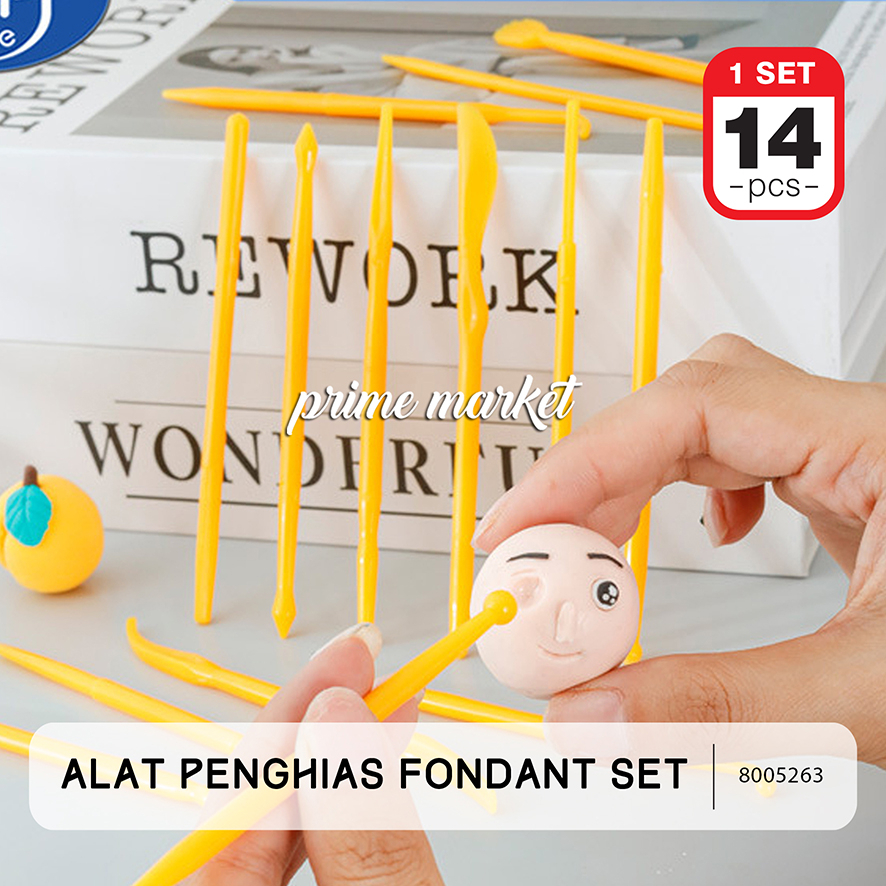 Jual Fondant Tools 14 Pcs Set Alat Dekorasi Kue Cake Fondant Modeling