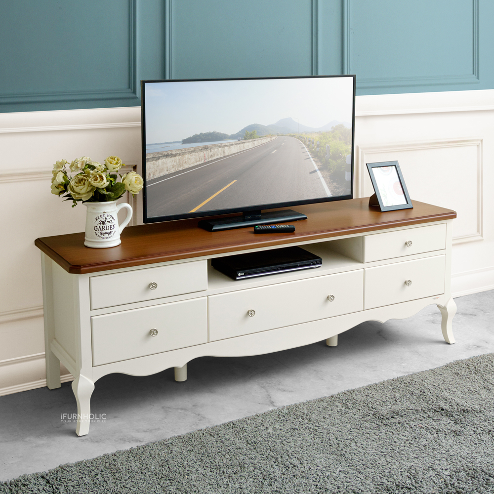 Jual IFURNHOLIC Baroque TV 160 Meja tv Minimalis Klasik