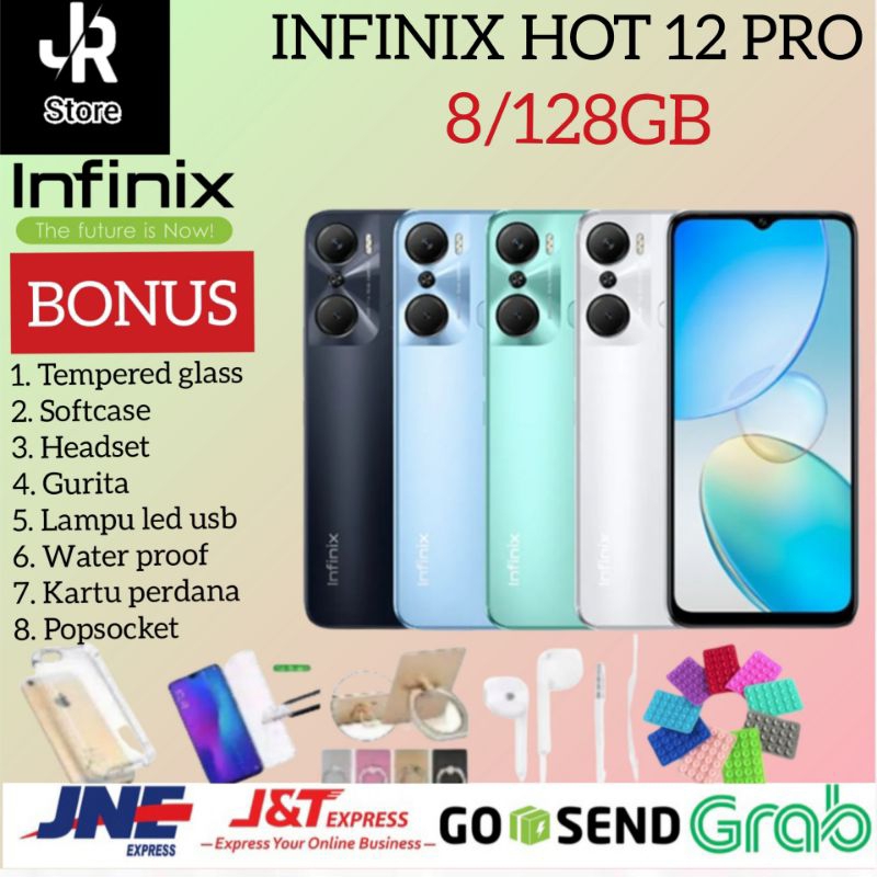 Jual INFINIX HOT 12 PRO NFC RAM 8GB 128GB GARANSI RESMI INFINIX ...