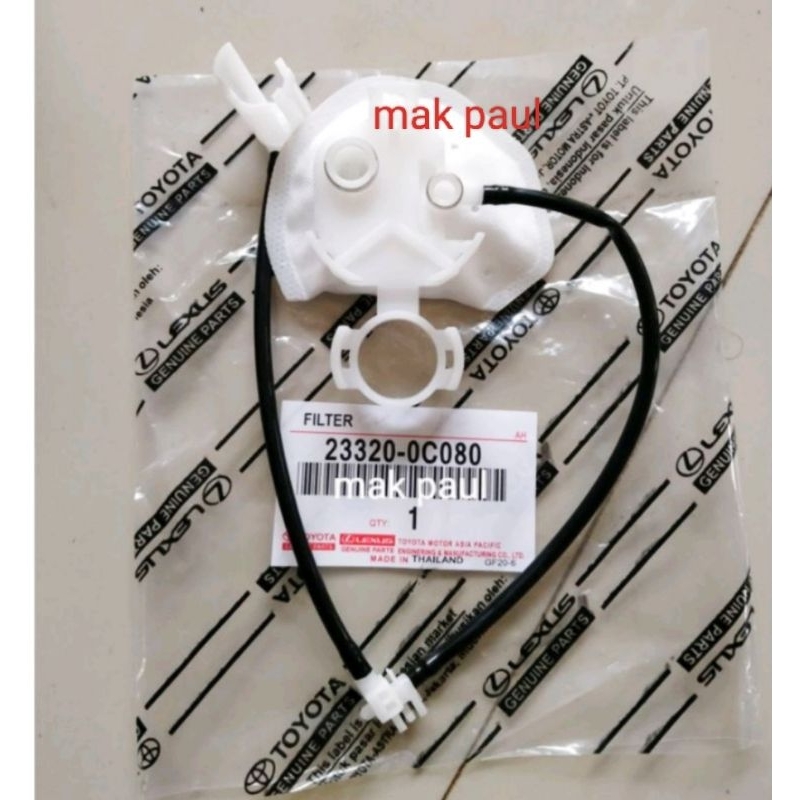 Jual filter bensin bbm fuel pump INNOVA FORTUNER YARIS NEW VIOS APV ...