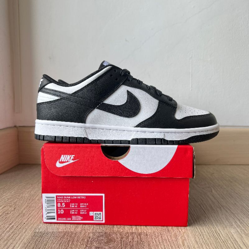Jual Nike Dunk Low Black White (Original Material 100%) | Shopee Indonesia