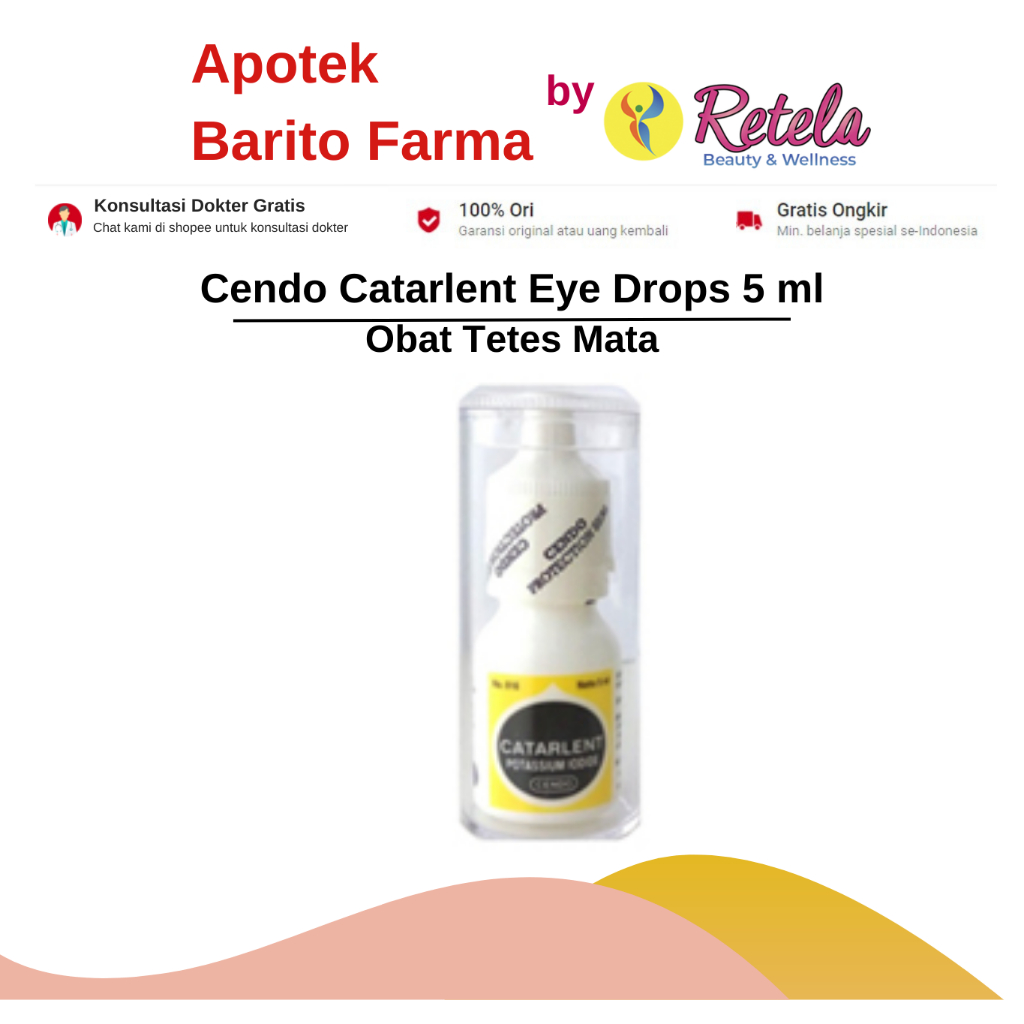 Jual Cendo Catarlent Eye Drops 5 ml Shopee Indonesia
