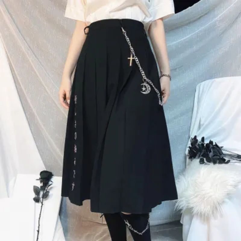 Jual Yakuza Skirt Rok Rempel Jepang Bordir | Shopee Indonesia