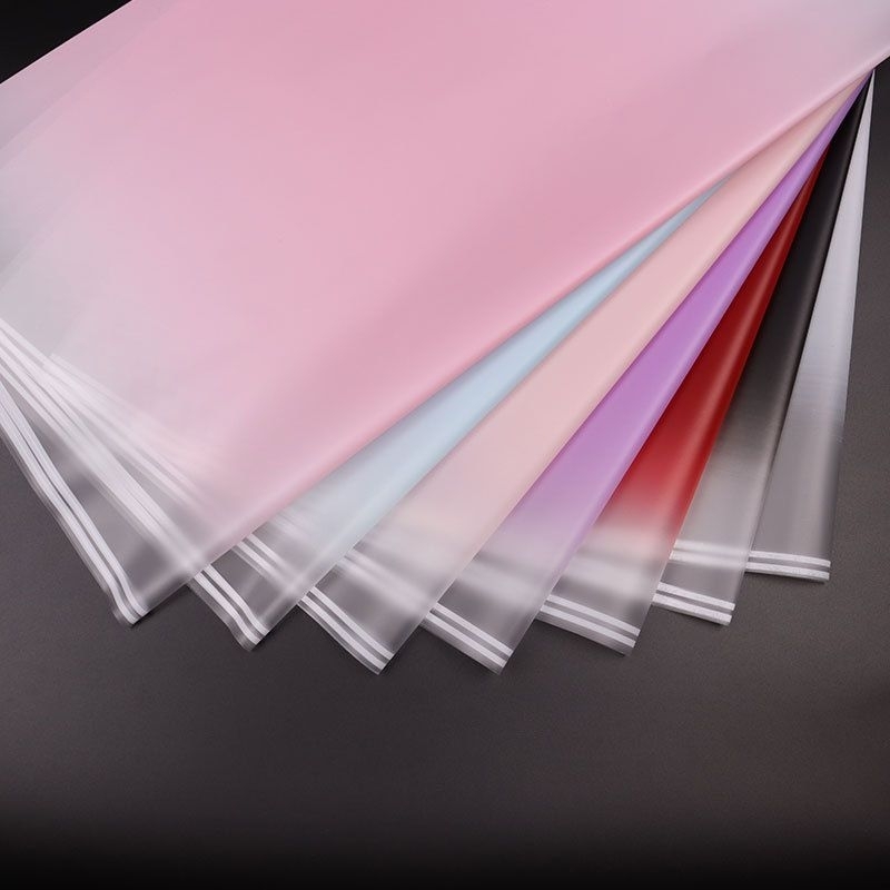 Jual wrapping paper cellophane motif gradasi,kertas bucket bunga sembur ...