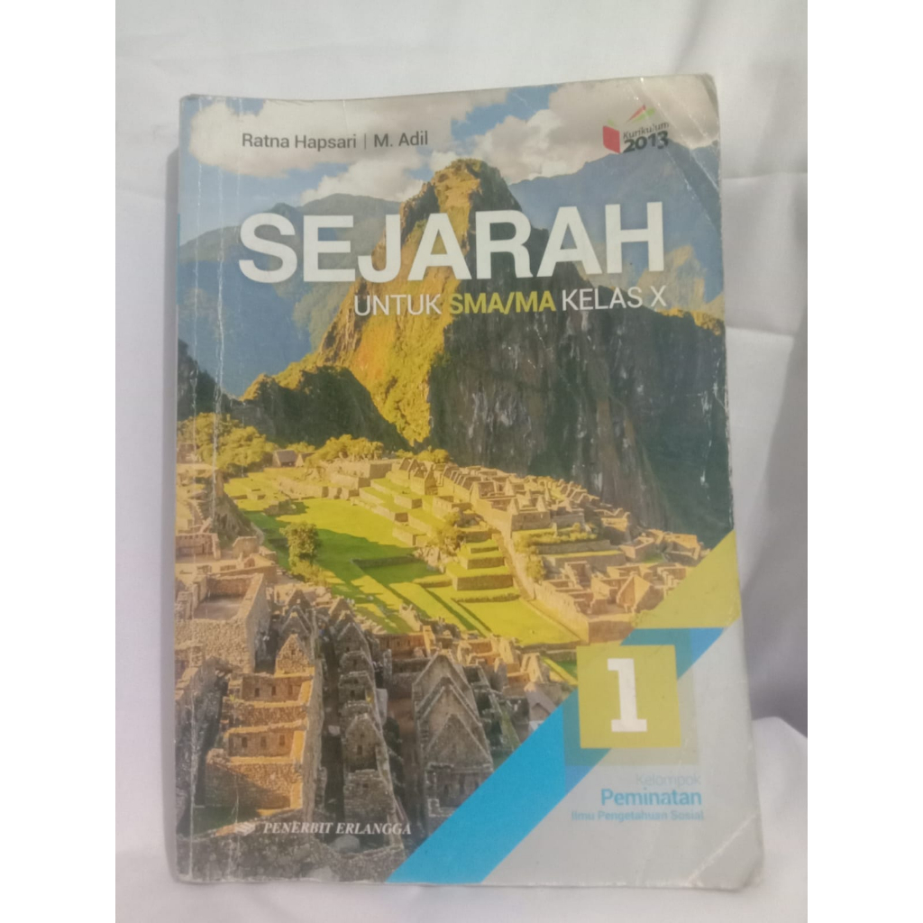 Jual buku sejarah kelas X SMA peminatan kurikulum 2013 edisi revisi ...