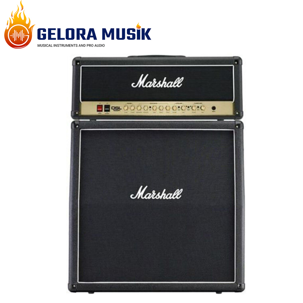 Jual Ampli Gitar Marshall JCM2000 DSL-100HR (Head) + MX412AR ( Cabinet