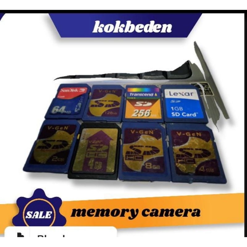 Jual (PROMO)MEMORI CARD SDCard BESAR ( BEKAS NORMAL ) | Shopee Indonesia