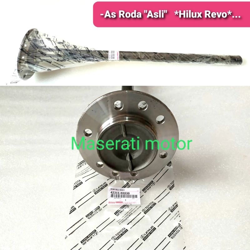 Jual AS RODA/STIK AS ASLI TOYOTA HILUX REVO ASLI ORIGINAL GRESS BARU ...