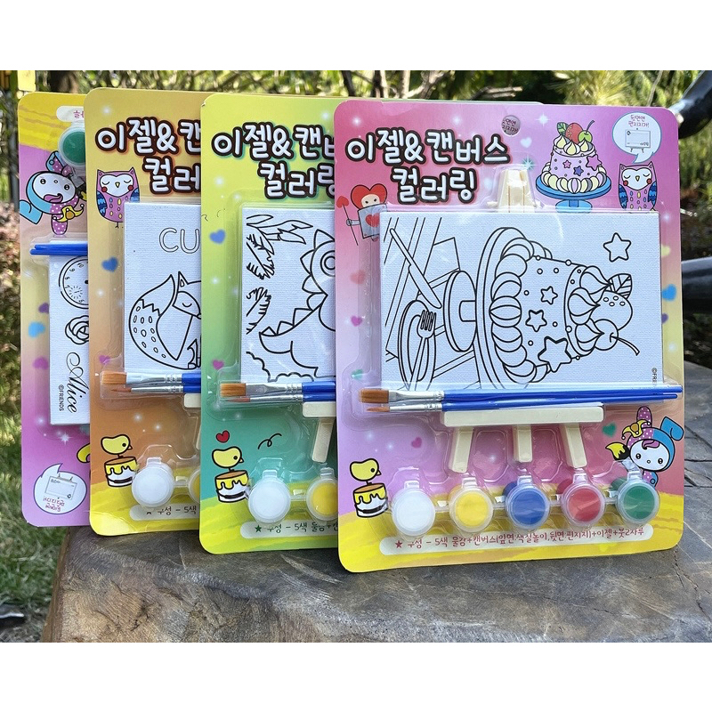 Jual COLORING JUMBO ukuran 19*25cm / mewarnai/ mainan Melukis dengan ...