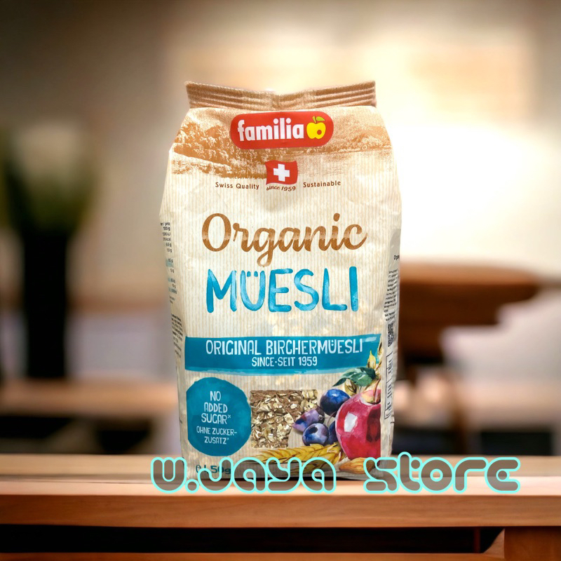 Jual Familia Original Swiss Bircher Muesli 450g Shopee Indonesia