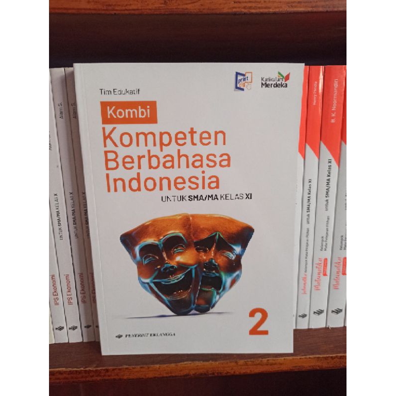 Jual Buku Kombi Kompeten Berbahasa Indonesia Kelas 2 11 Xi Sma Erlangga