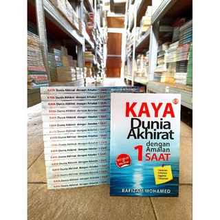 ( PROMO BUKU MURAH ORIGINAL ) BUKU AGAMA ISLAM / KAYA DUNIA AKHIRAT DENGAN AMALAN 1 SAAT / BACAAN ISLAM / MOTIVASI ISLAM / ISLAMI / AGAMA FILSAFAT / RAFIZAM MOHAMED