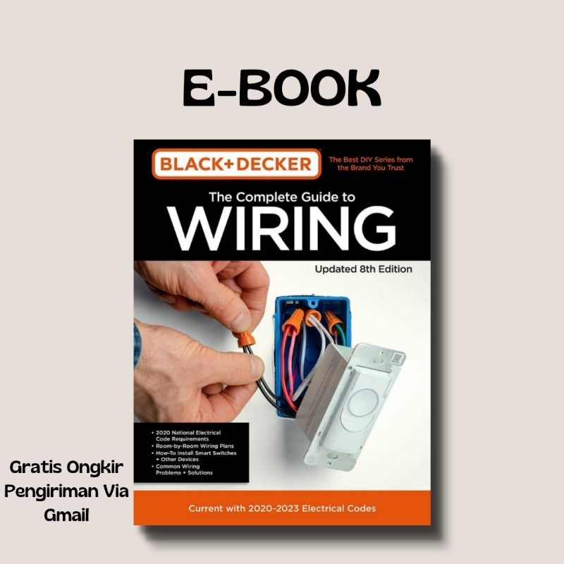 Jual BLACK DECKER THE COMPLETE GUIDE TO WIRING UPDATED 8th