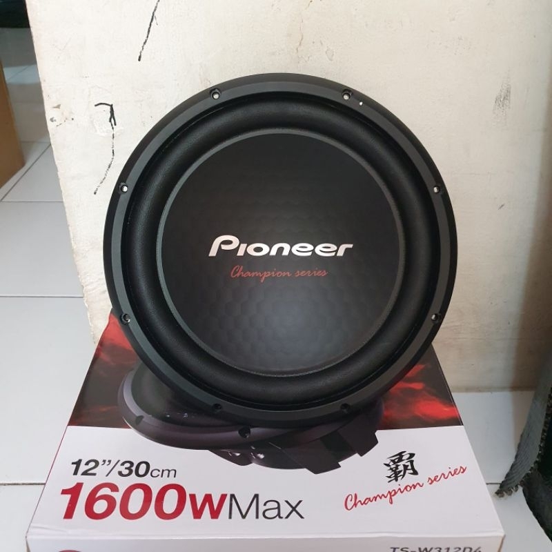 Jual Subwoofer Pioneer Ts W312d4 Champion 12inch Double Coil Shopee Indonesia 1711