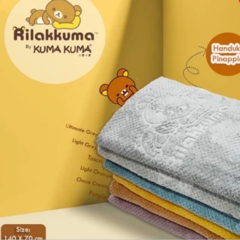 Jual Kuma Kuma Handuk Best Seller.... Pineapple, Microfiber, Pure