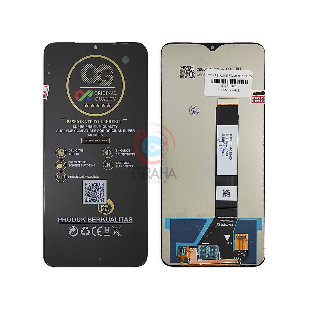 Jual Lcd Xiaomi Redmi 9t Poco M3 Og Ori Super Fullset Touchscreen Shopee Indonesia 0273