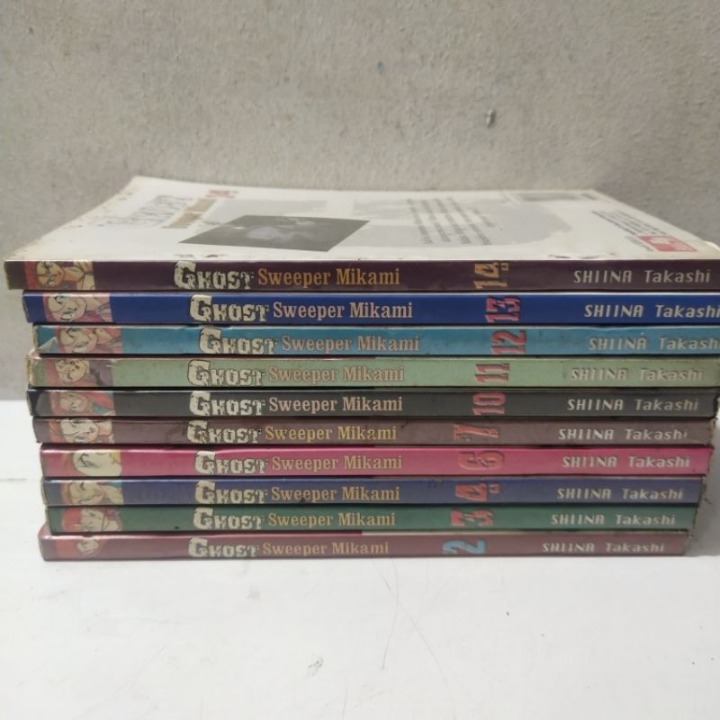 Jual Buku Obral Super Murah Komik Ghost Sweeper Mikami Cabutan Shopee Indonesia