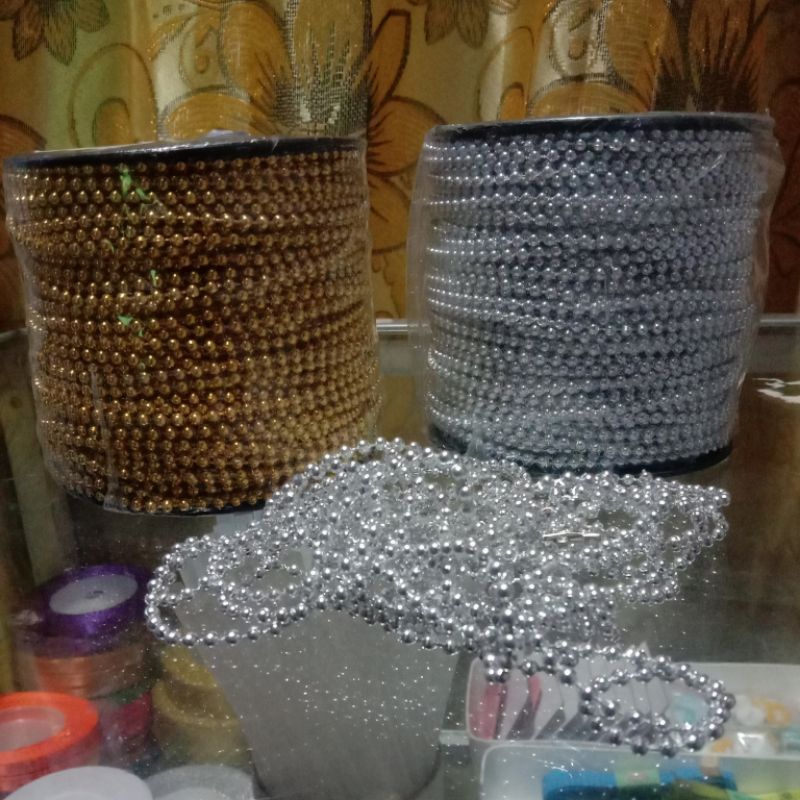 Jual parel renteng mote lada 3 mm | Shopee Indonesia