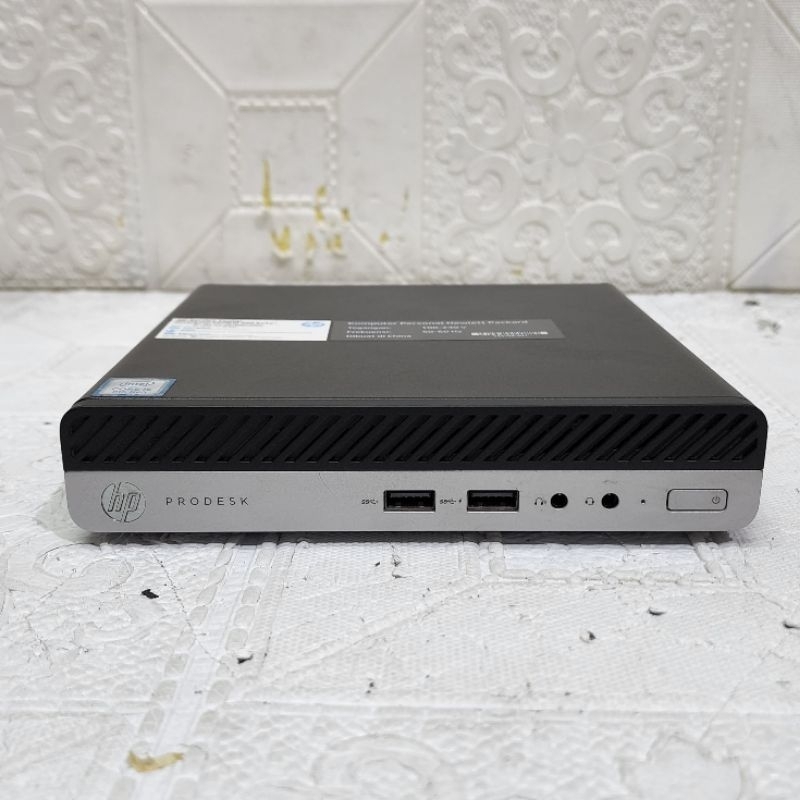 Jual Pc Mini Hp Prodesk G Core I T Ram Gb Ssd Gb Wiffi Like New Shopee Indonesia