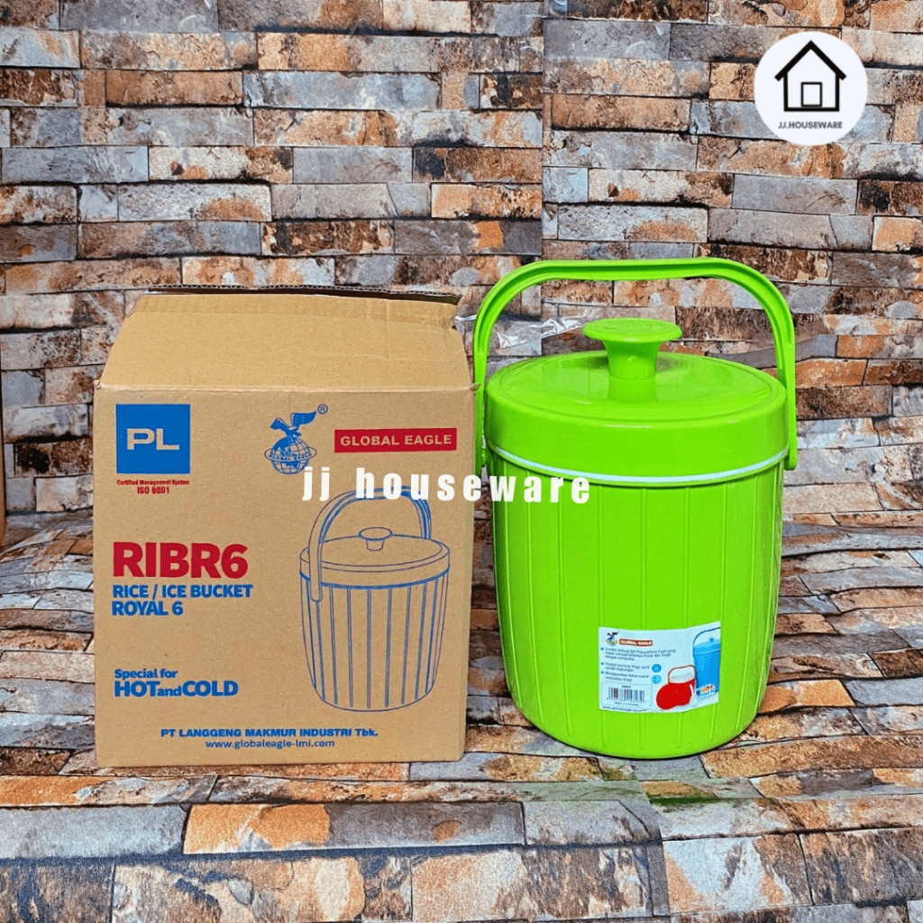 Jual Rice Ice Bucket Royal 6 Liter Global Eagle | Shopee Indonesia