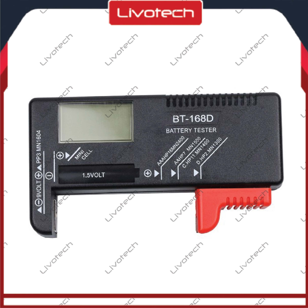 Jual Battery Tester Bt D Digital Cek Tes Batu Baterai Bt D Bt